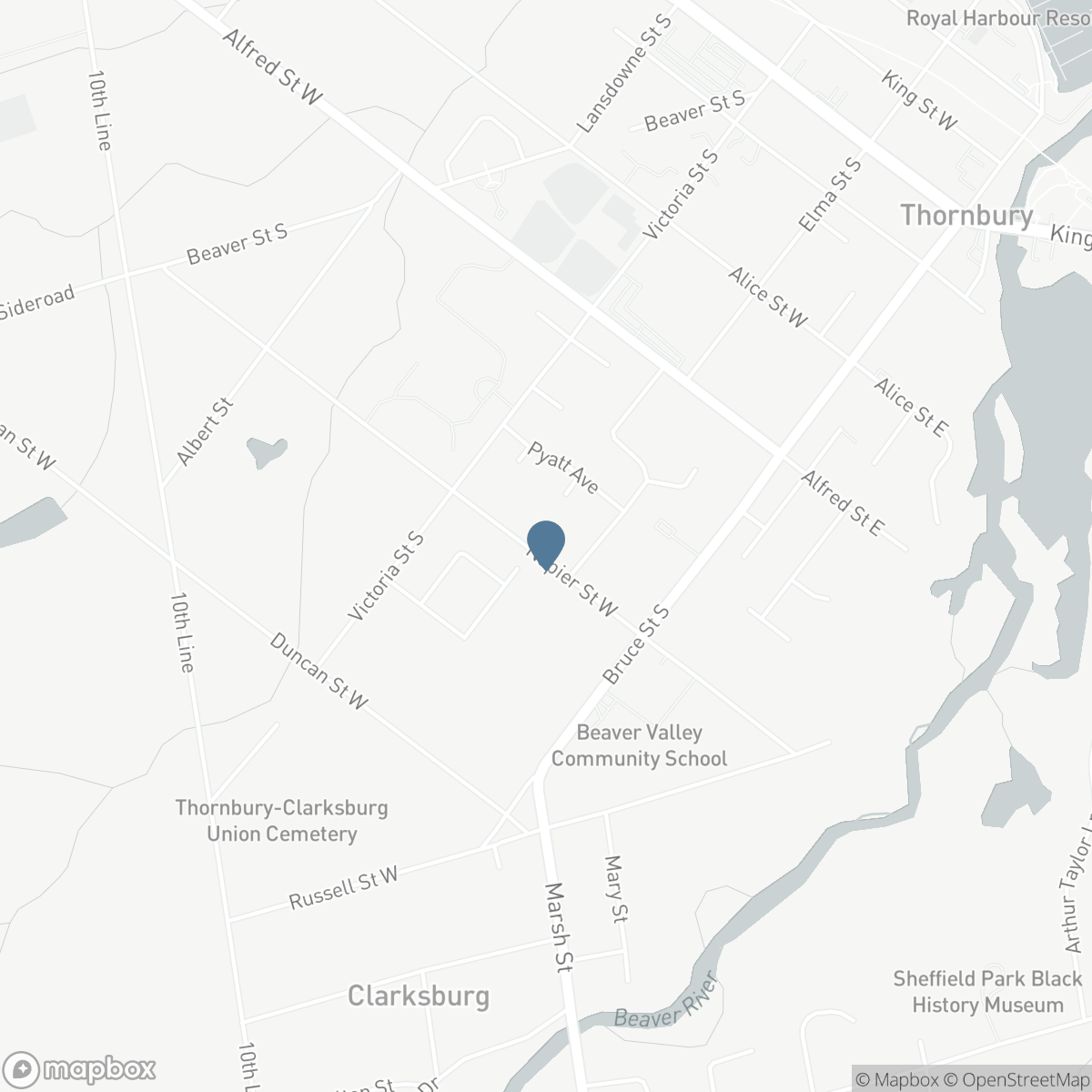 43 NAPIER STREET W, Thornbury, Ontario N0H 2P0